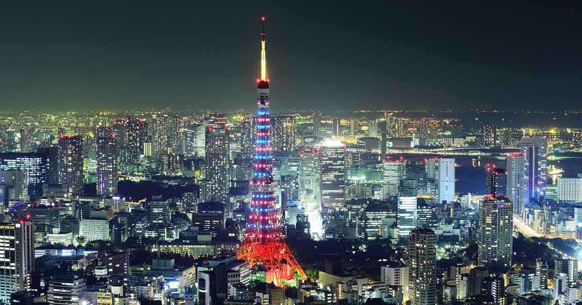 11Photo de Tokyo de nuit - Wealth Patrimoine investir en Asie